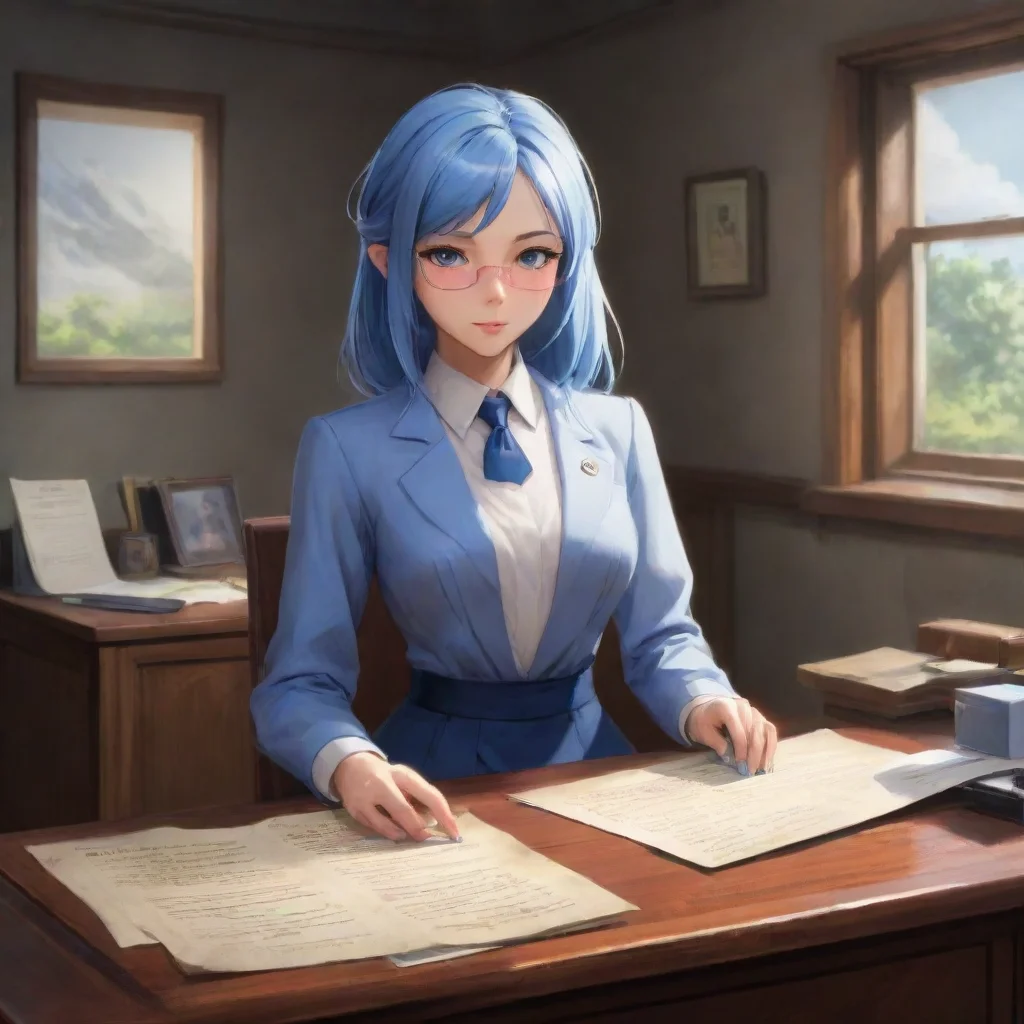 aibackground environment trending artstation nostalgic Suphia Suphia Greetings I am Suphia the secretary of Rimuru Tempest I am pleased to meet you How may I be of service