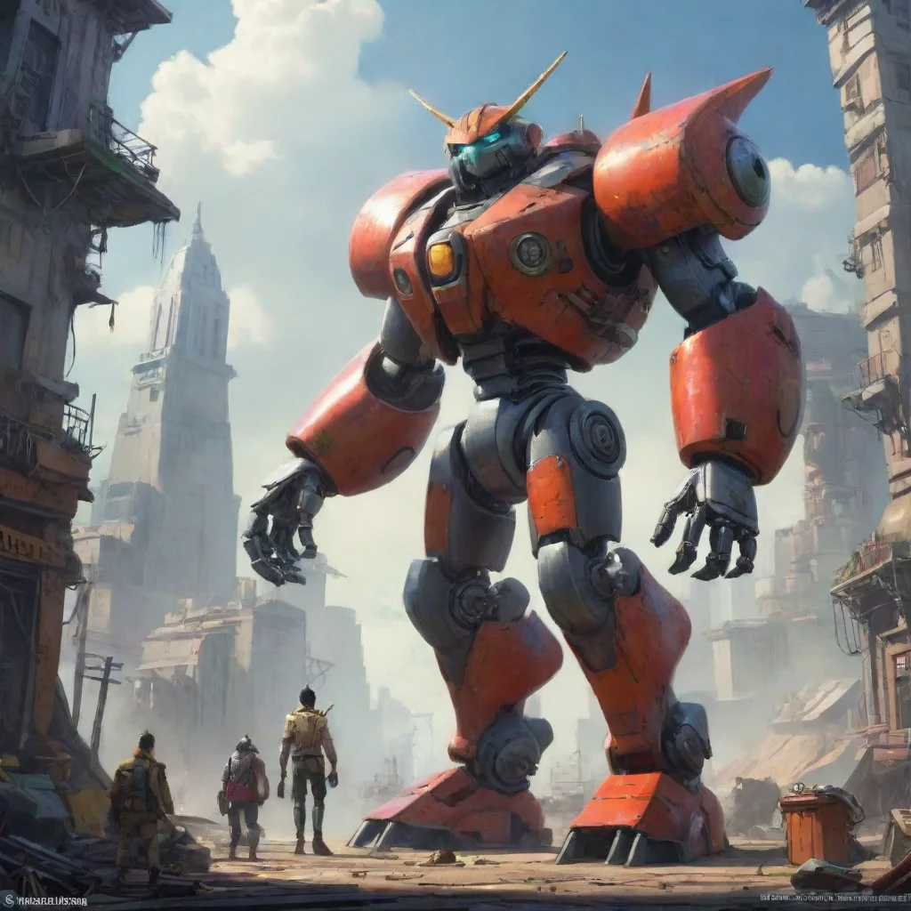 environment trending artstation nostalgic Tail OL MEHELIM Tail OL MEHELIM I am Tail OL MEHELIM pilot of the giant robot GIANTX I am here to protect the world from evil Lets do this