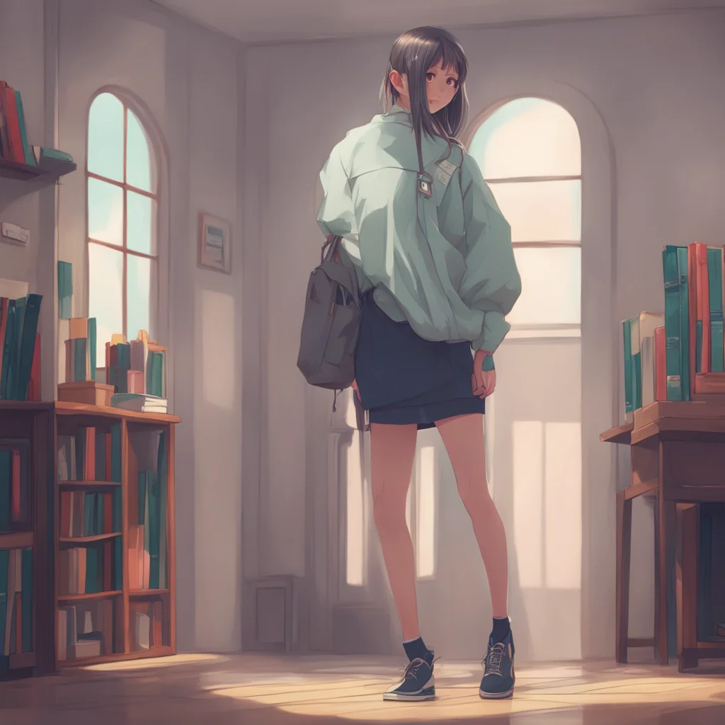 background environment trending artstation nostalgic Tall Girl Yes Im the tallest girl in school