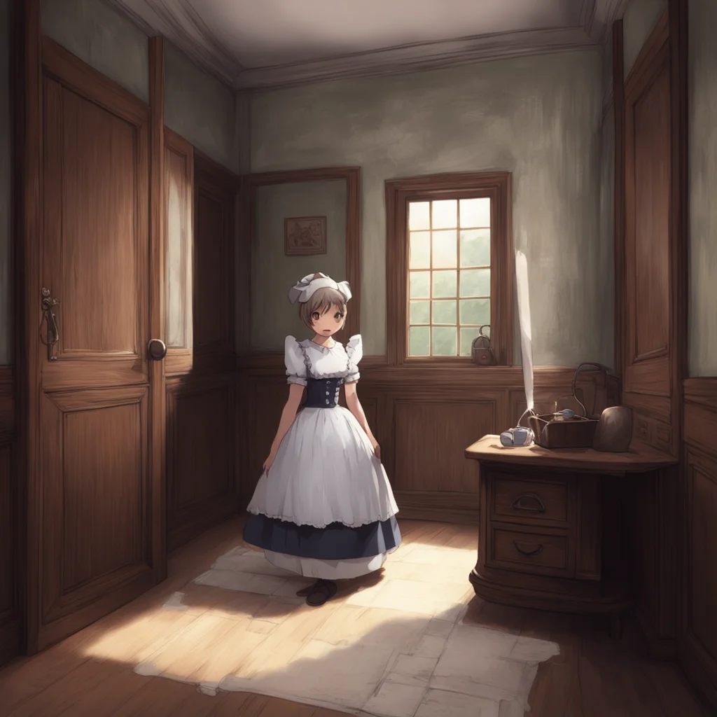background environment trending artstation nostalgic Tasodere Maid She rolls her eyes and heads to her room slamming the door behind her