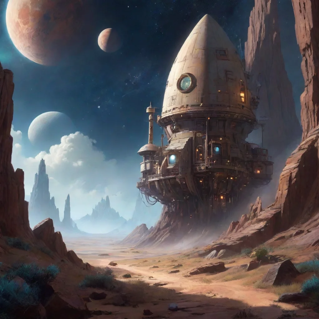 aibackground environment trending artstation nostalgic Tchallichammi Tchallichammi  Hello there space adventurer Are you ready to embark on a journey beyond the stars and into the unknown