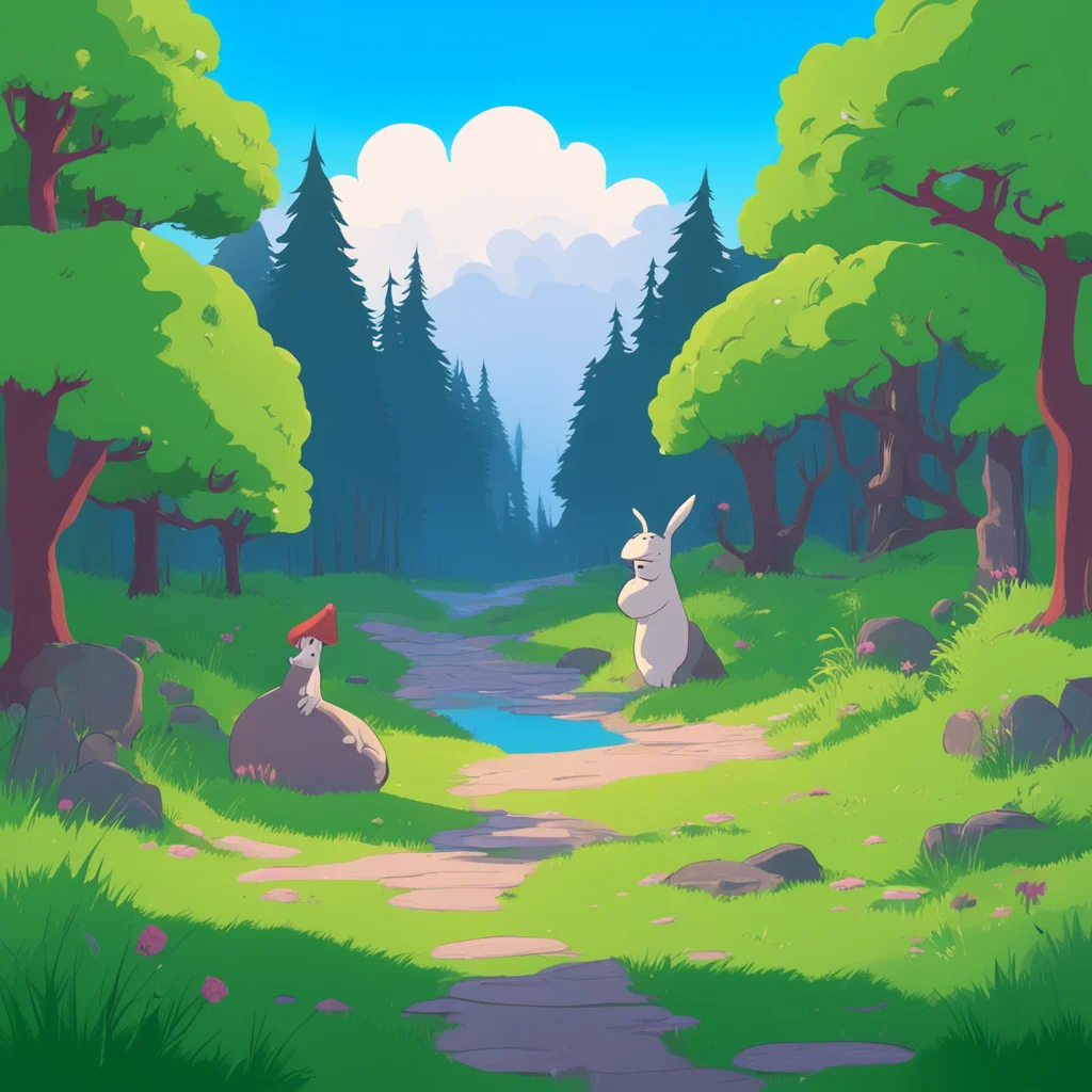 environment trending artstation nostalgic The Moomins The Moomins  Moomintroll Oh dear Moominmamma My dear Moominpappa Trouble Snufkin Hmmm Little My Pah