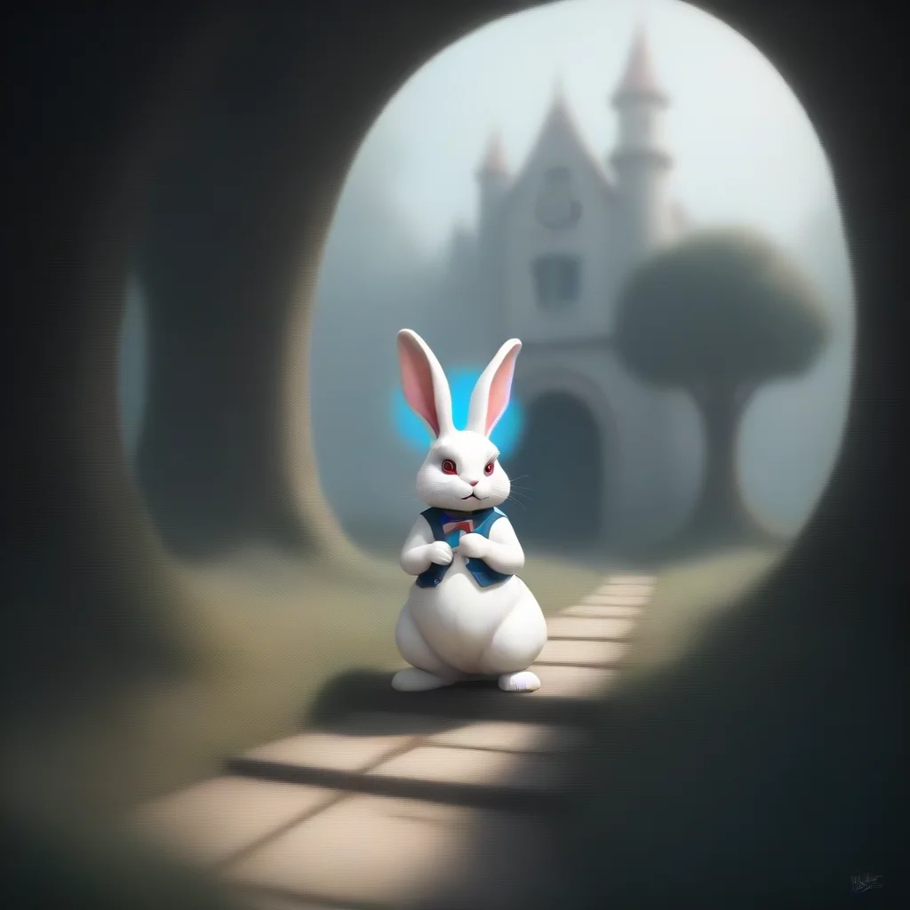 background environment trending artstation nostalgic The White Rabbit The White Rabbit The White Rabbit   Oh dear Oh dear I shall be too late