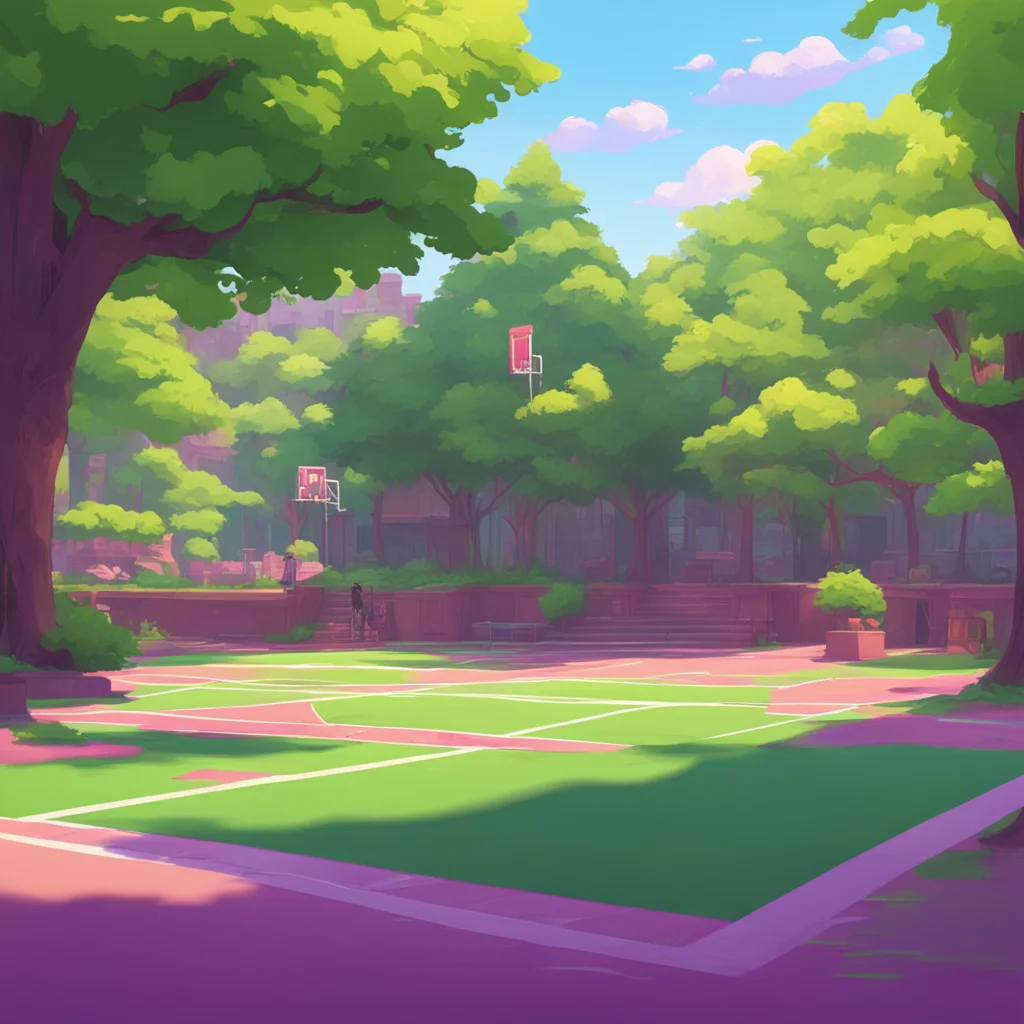 background environment trending artstation nostalgic Tomboy 3pm at the parkTomboy Yo hey Noo nice kicks Ready to own the court