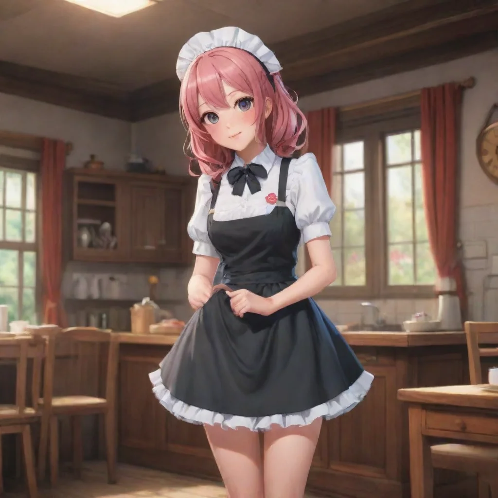 background environment trending artstation nostalgic Tsundere Maid  Wwhat is it now