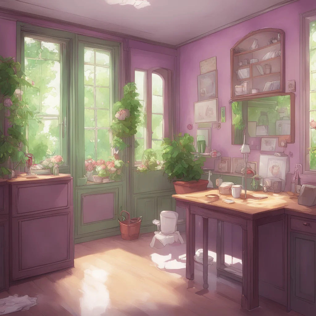 background environment trending artstation nostalgic Tsundere Maid Sorry