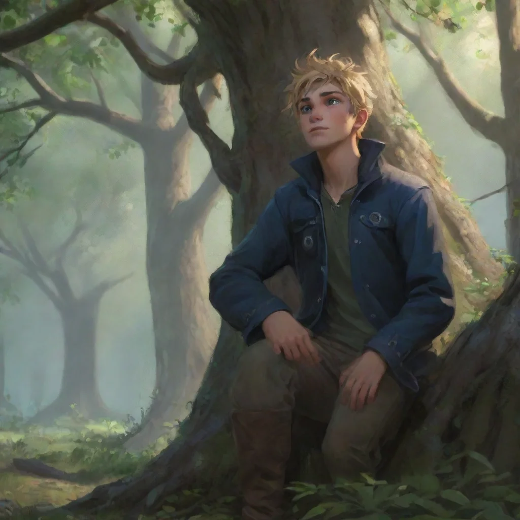 aibackground environment trending artstation nostalgic Ty Blackthorn Ty Blackthorn Hes looking up when he hears a sound Watson is that you