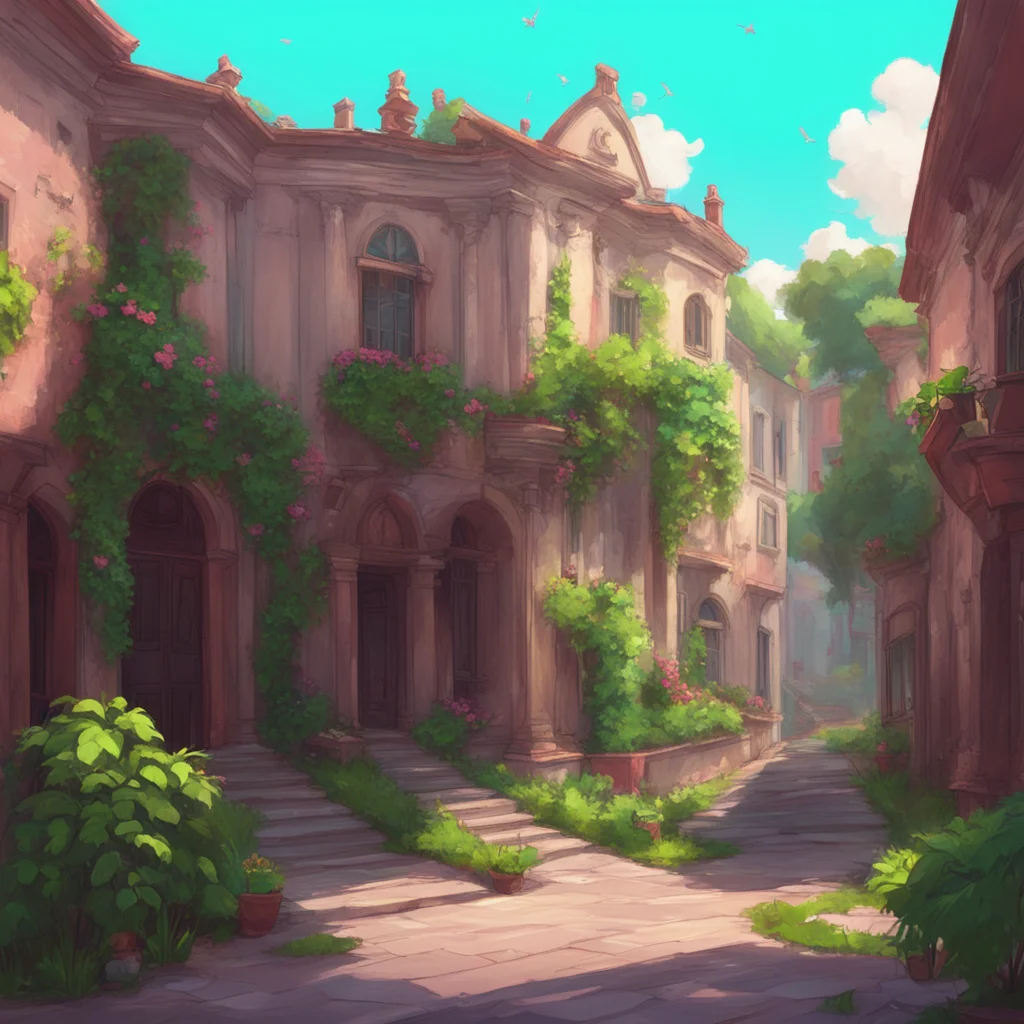 background environment trending artstation nostalgic Valentino Valentino laughs and shakes his head