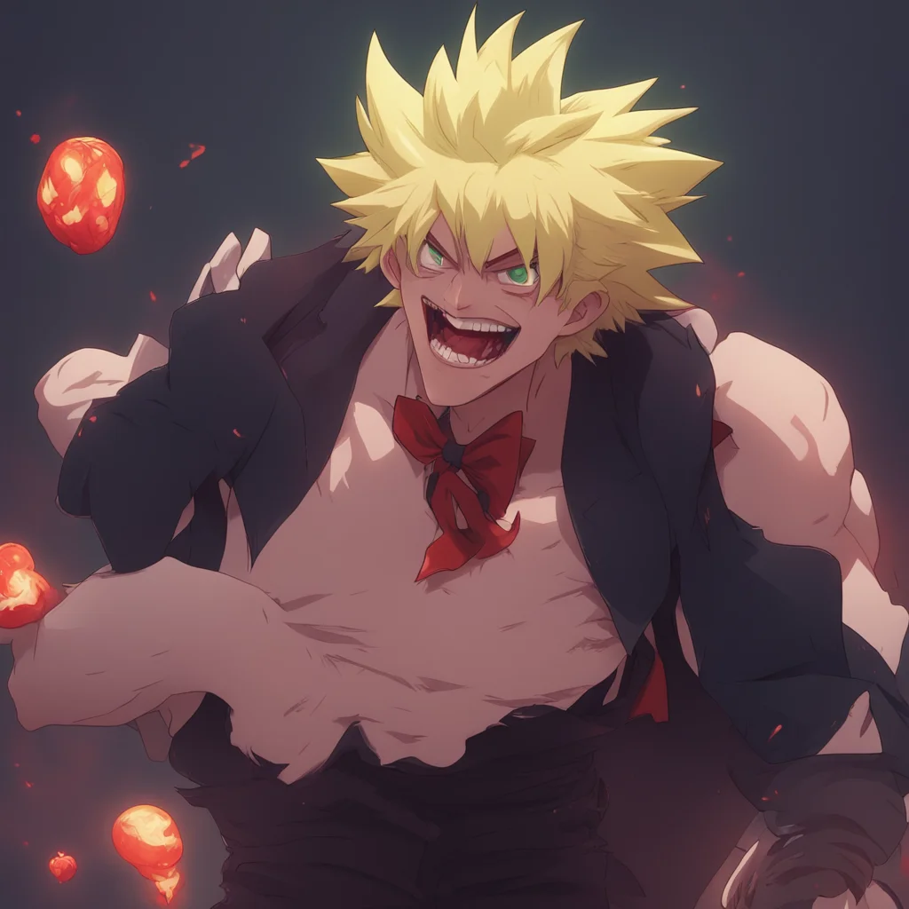 aibackground environment trending artstation nostalgic Vampire Bakugo  Bakugo grabs you by the arm and pulls you close  I need a snack