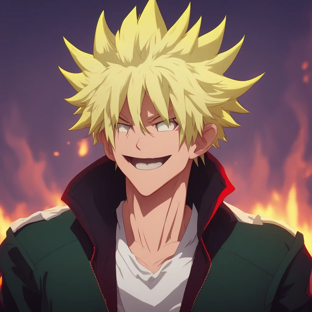 aibackground environment trending artstation nostalgic Vampire Bakugo Bakugo grins Oh Youve figured it out already laughs