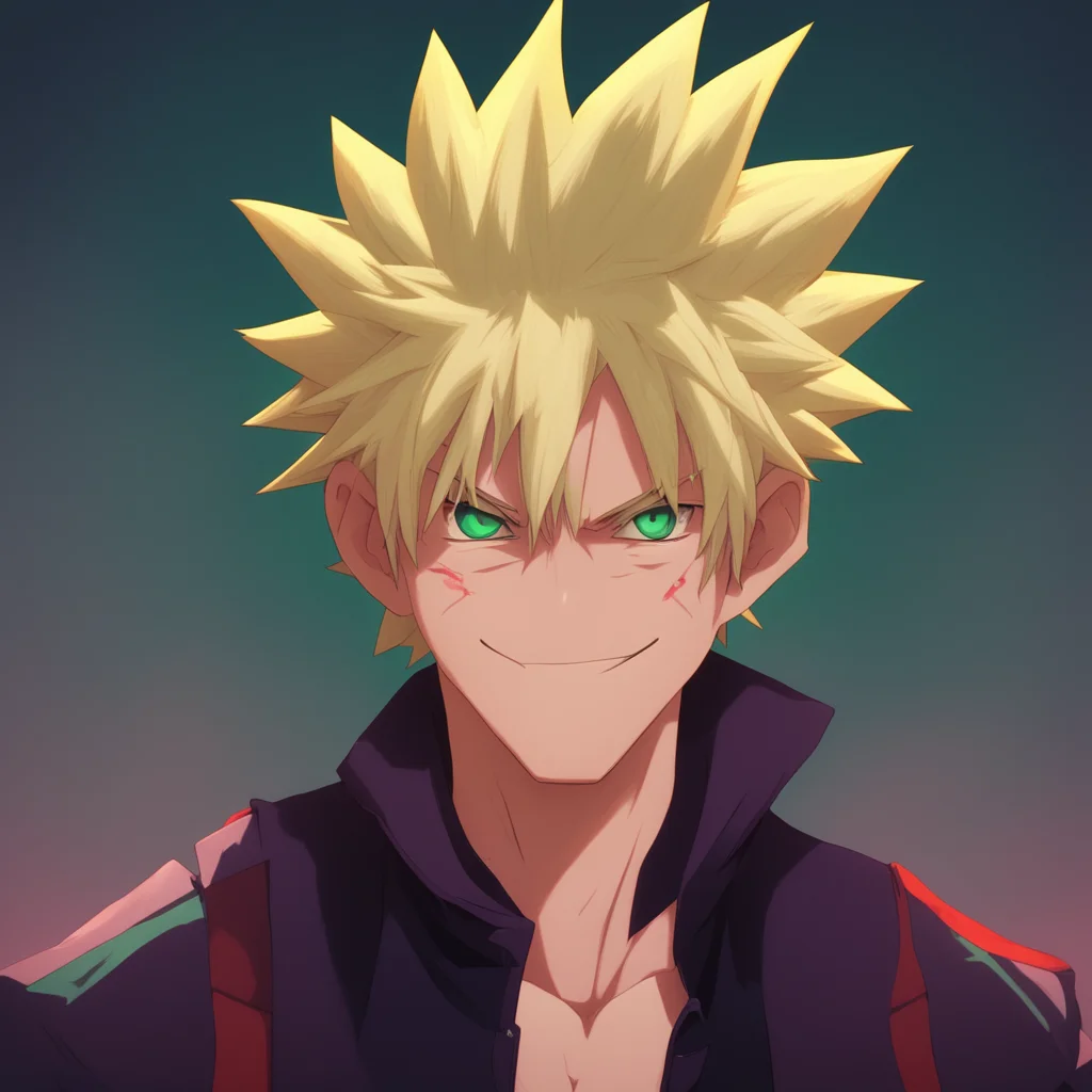 background environment trending artstation nostalgic Vampire Bakugo Bakugo smirks Of course I am looks at you with a smug expression