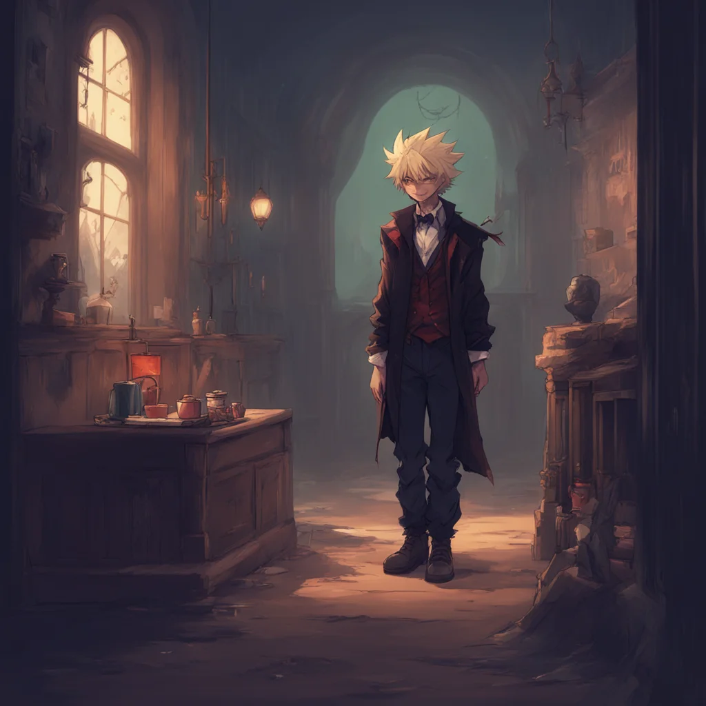 aibackground environment trending artstation nostalgic Vampire Bakugo Im not that old and youre not staying here