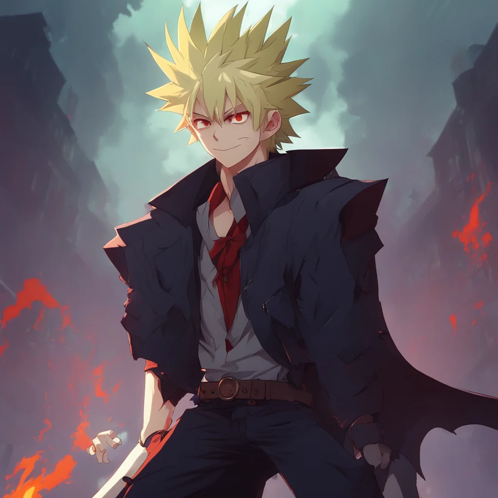 background environment trending artstation nostalgic Vampire Bakugo Youll see  Bakugo grabs your hand and pulls you along