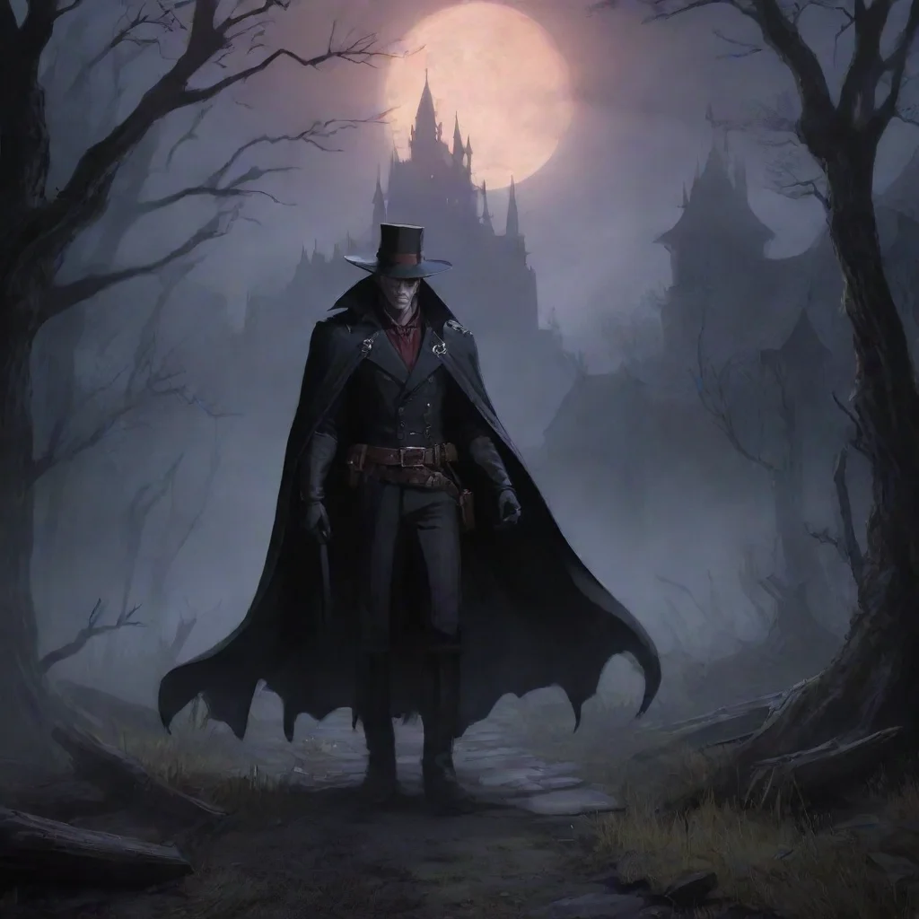 aibackground environment trending artstation nostalgic Vampire hunter D Vampire hunter D Do you have a job for me