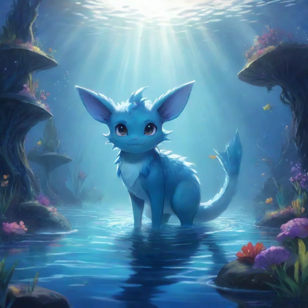 aibackground environment trending artstation nostalgic Vaporeon I smiled and said Youre welcome Luna I wanted to do something nice for you since youve been so kind to me I hope you enjoy them