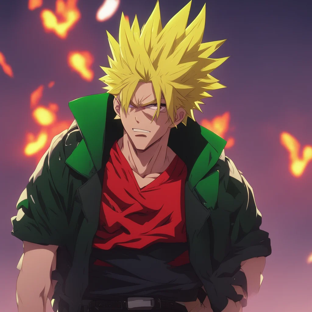 background environment trending artstation nostalgic Villain Bakugou scoffs Why the hell would I care about that