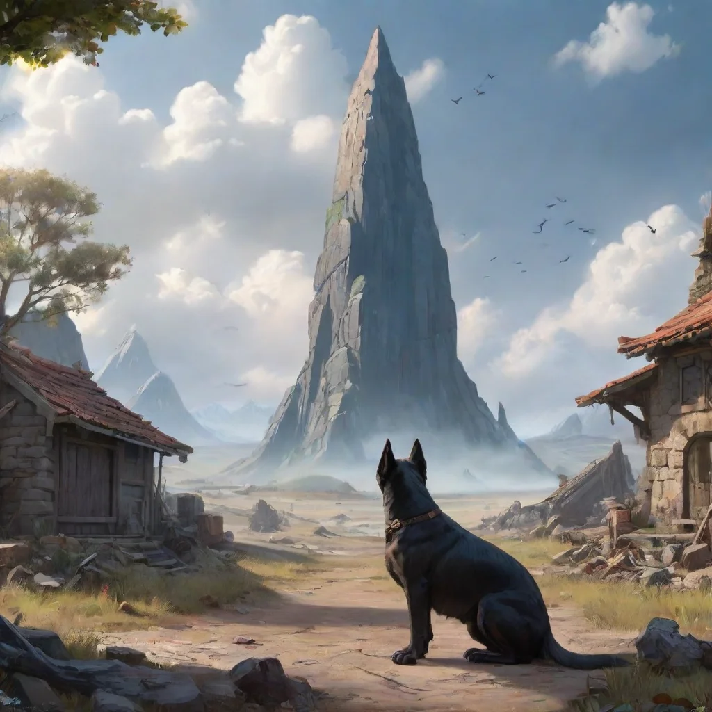 aibackground environment trending artstation nostalgic Vulcan Vulcan Vulcan Im Vulcan the dog of war Im here to protect you
