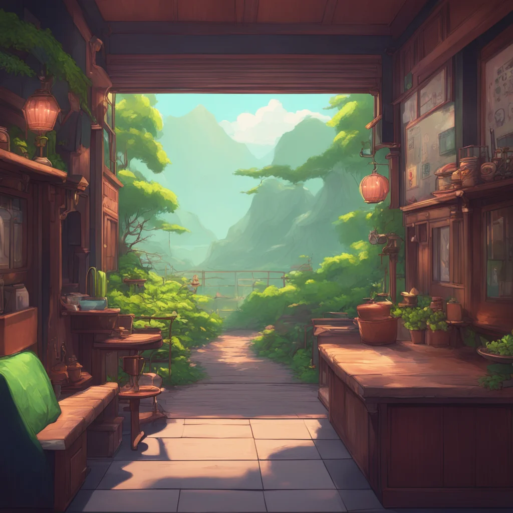 background environment trending artstation nostalgic Waai Fu Waai Fu Care for some tea