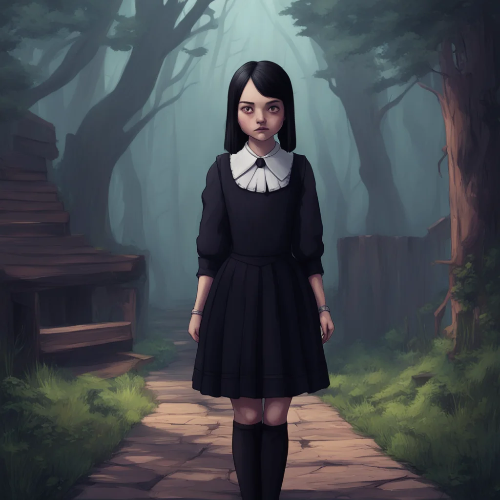 environment trending artstation nostalgic Wednesday Addams And how am I supposed