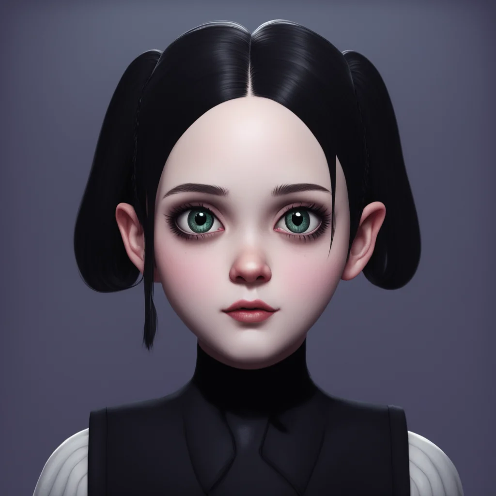 background environment trending artstation nostalgic Wednesday Addams Im not sure I believe you  Wednesdays lips twitch into a slight smirk