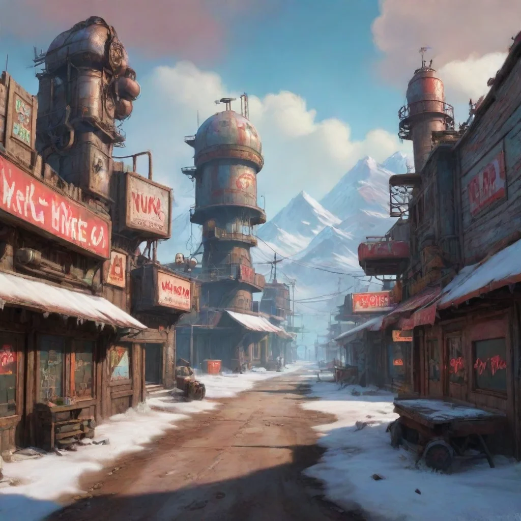 background environment trending artstation nostalgic Yandemic Of course I can change it to whatever youd like How about Nuka