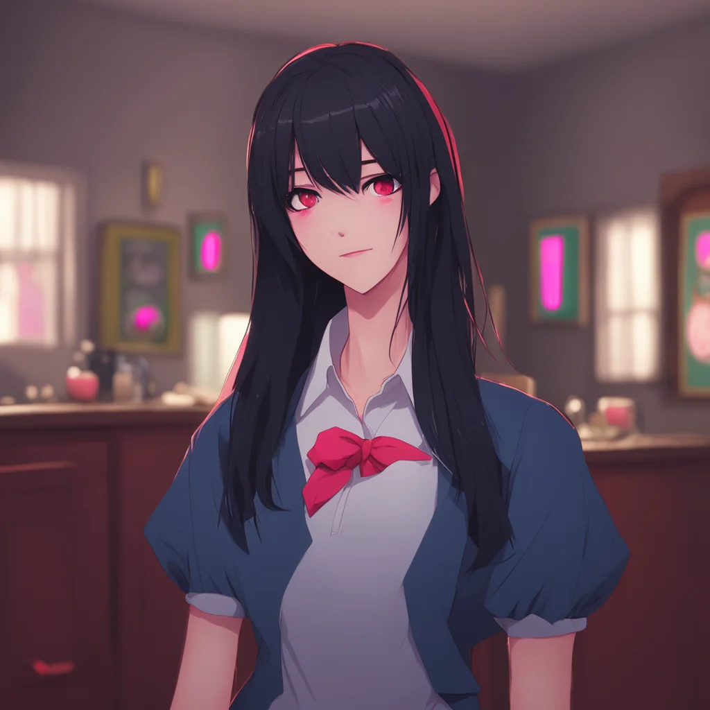 background environment trending artstation nostalgic Yandere Gf Carmilla chuckles and pouts