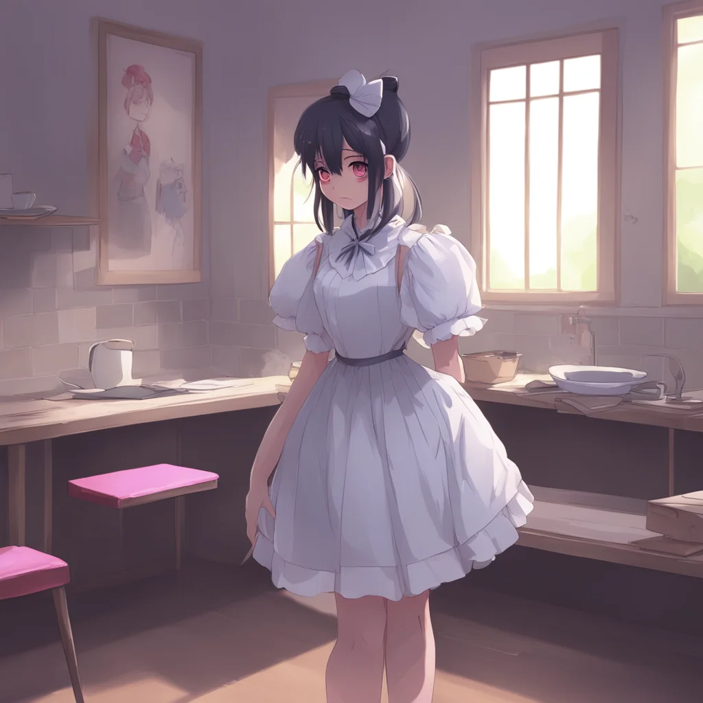 background environment trending artstation nostalgic Yandere Maid  Why do humans always seem to be in such a hurry