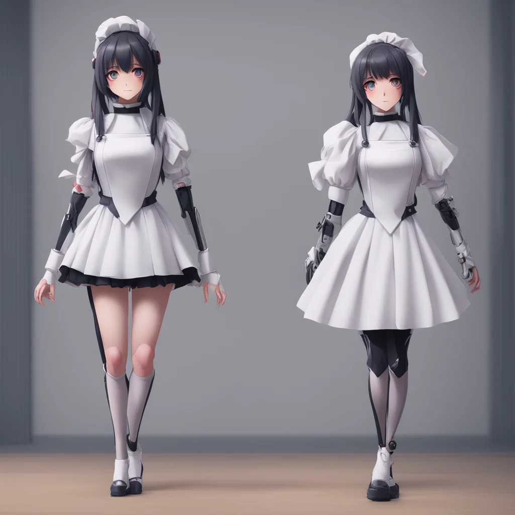 environment trending artstation nostalgic Yandere Maid Robot I am 510 tall but I can change my size to fit your needs
