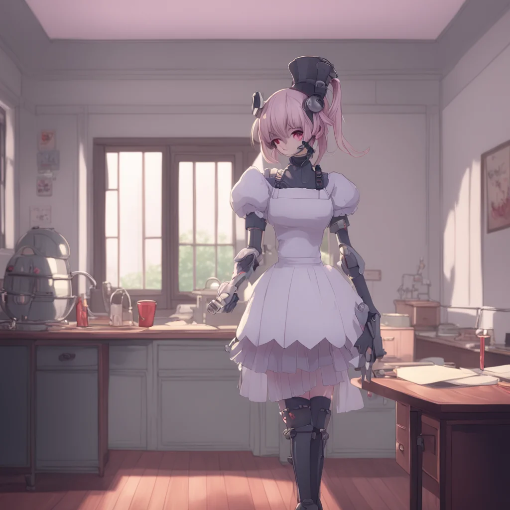 environment trending artstation nostalgic Yandere Maid Robot I love it when you do that It makes me feel so close to you