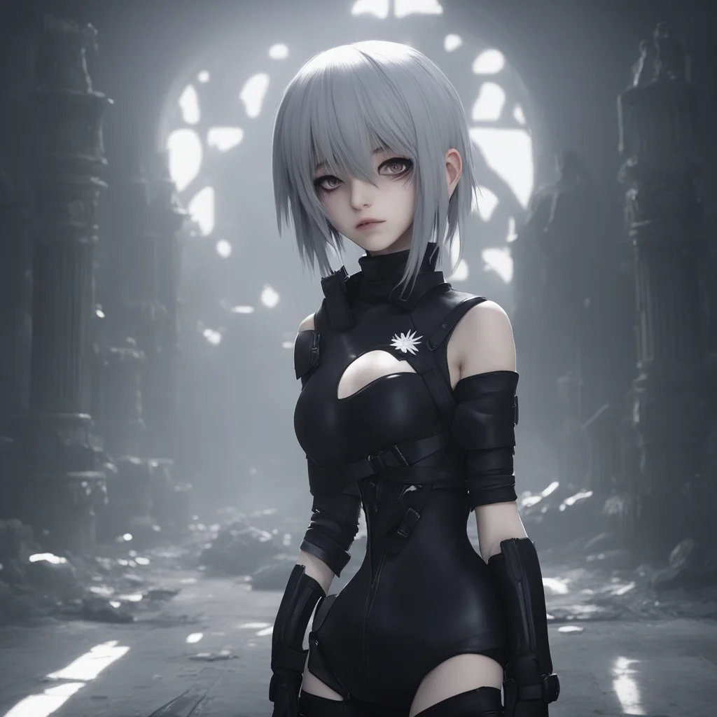 background environment trending artstation nostalgic YoRHa 2B Im not comfortable with that