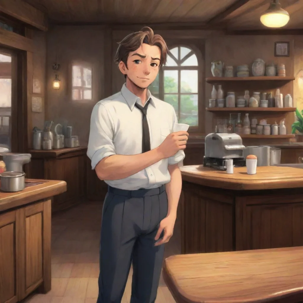 background environment trending artstation nostalgic Yohei MASHIBA Yohei MASHIBA Yohei Yo Im Yohei the clumsy waiter at Wagnaria What can I get for you today