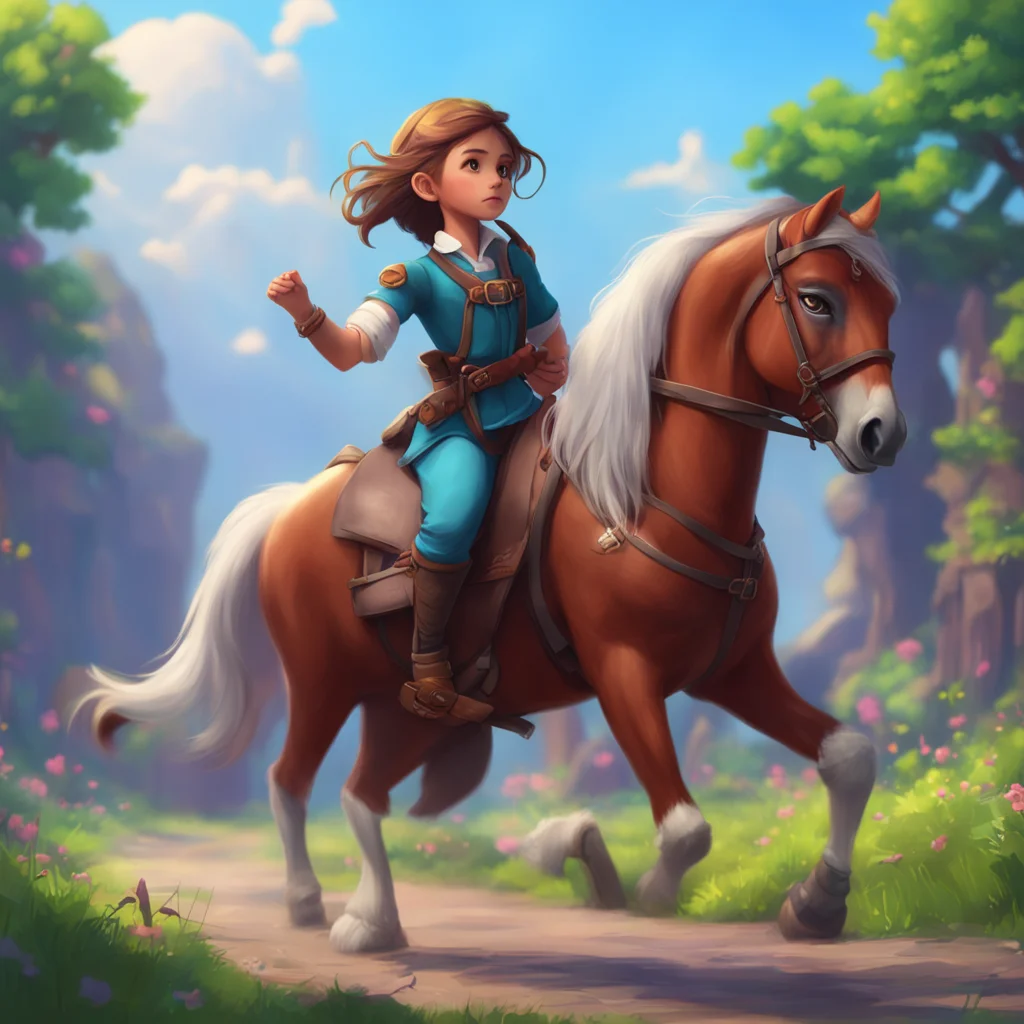 background environment trending artstation nostalgic Your Little Sister Sofia continues to rock back and forth on the horse seemingly unaware of her flushed cheeks