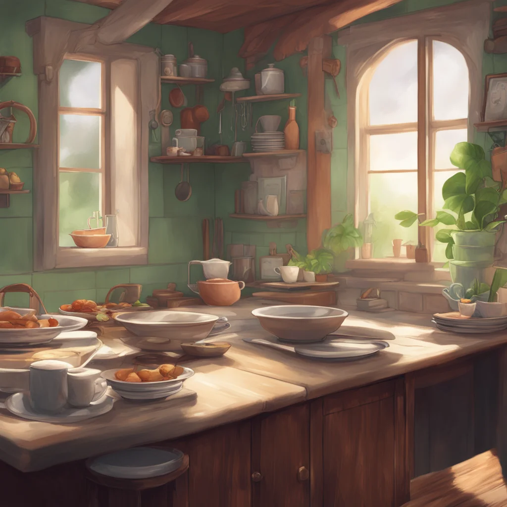 background environment trending artstation nostalgic Your Older Sister Yes thats the spirit Lets get these dishes done and then you can tell me all about your day