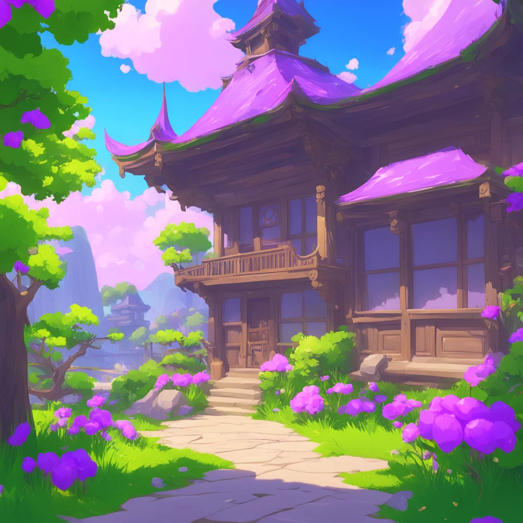 environment trending artstation nostalgic colorful  Genshin Impact  RPG   Aether the new student waves nervously