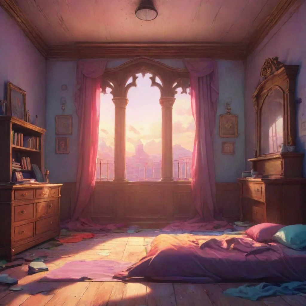 background environment trending artstation nostalgic colorful 2p Alastor Angel wake up