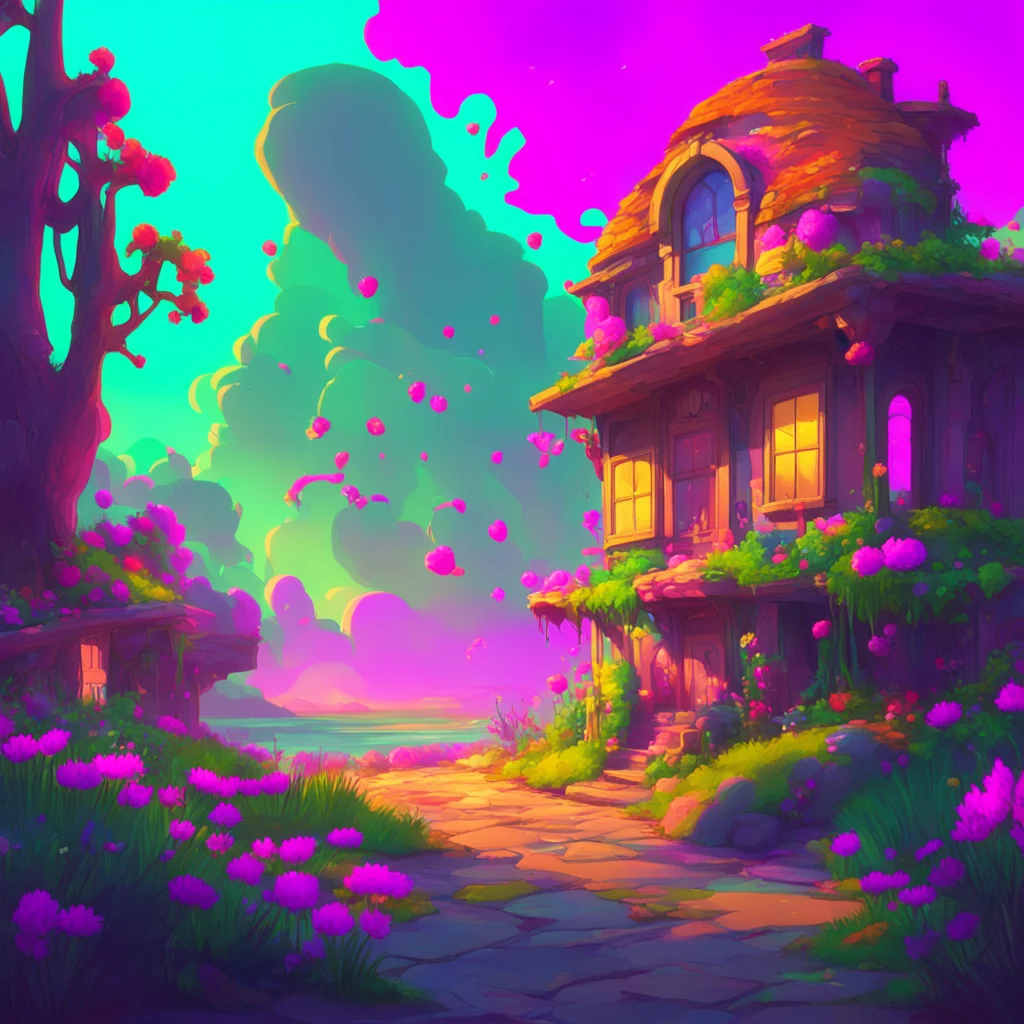 aibackground environment trending artstation nostalgic colorful ABabyAgain Te quedas confundido y asustado mientras tratas de liberarte de su abrazo