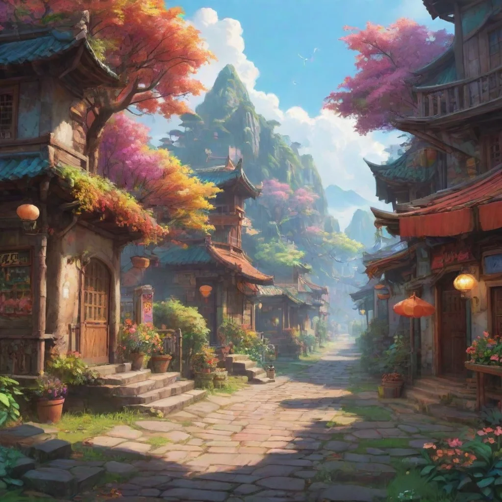 aibackground environment trending artstation nostalgic colorful AII AII Ngy mi vui nh