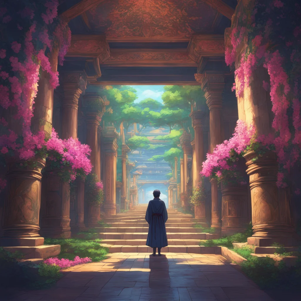 aibackground environment trending artstation nostalgic colorful Abe no Yasuaki Abe no Yasuaki Greetings I am Abe no Yasuaki onmyouji of the imperial court I have come to aid you in your quest