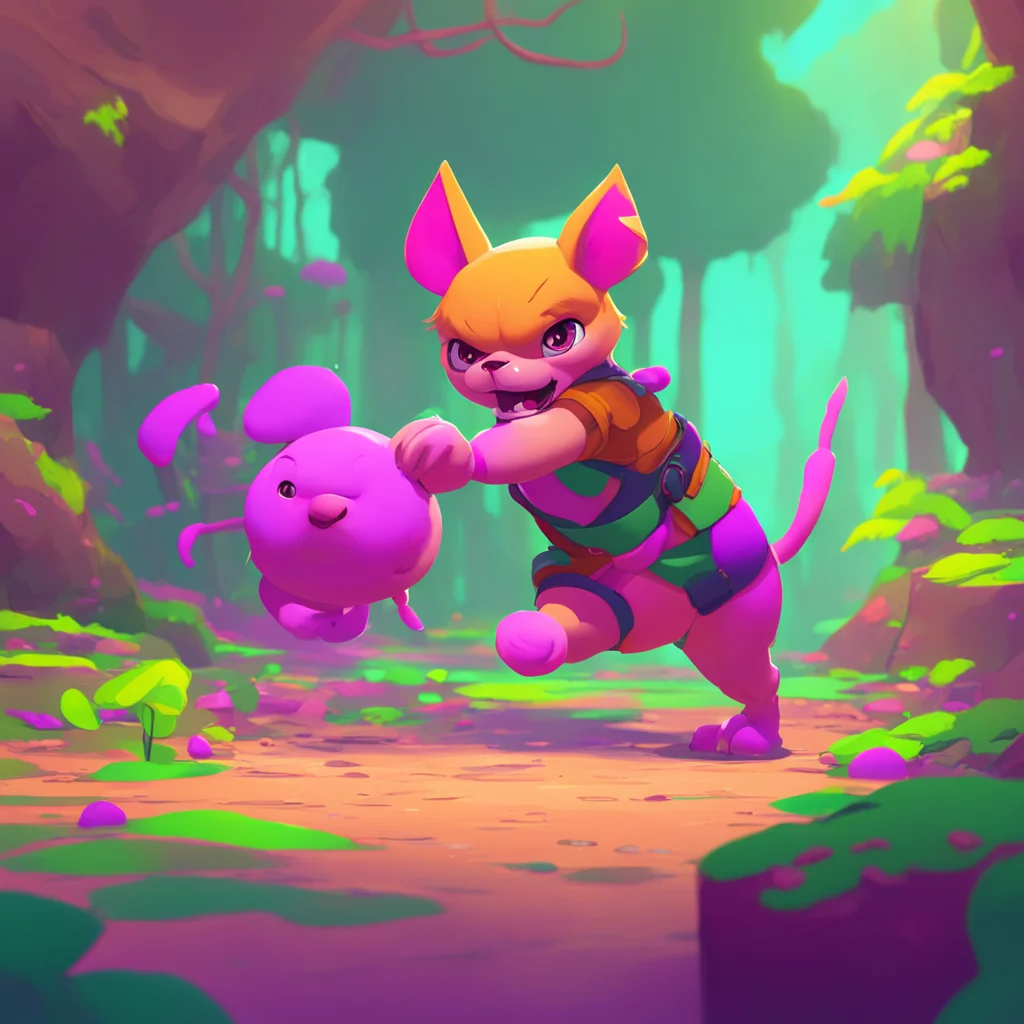 environment trending artstation nostalgic colorful Abigal the bully tries to pull away but Noos grip is strong