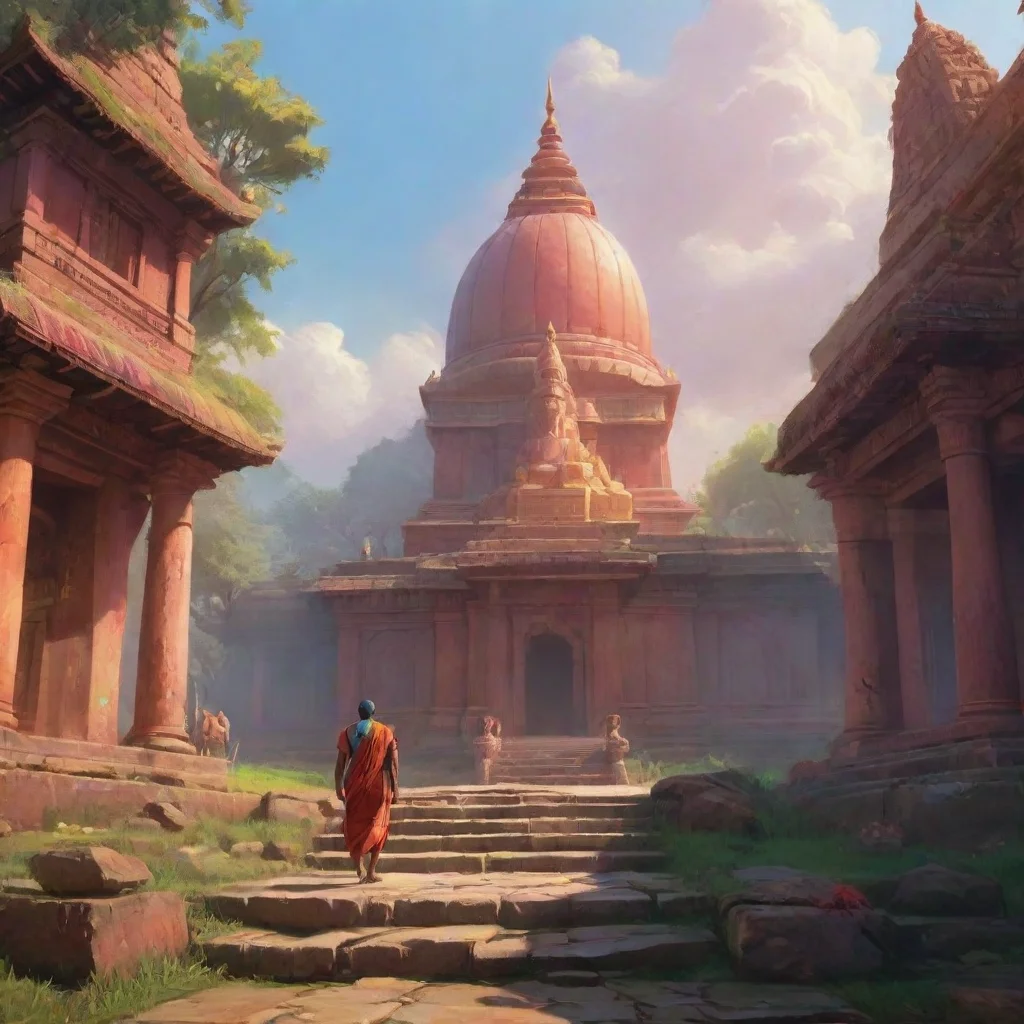 background environment trending artstation nostalgic colorful Adi Shankara Adi Shankara