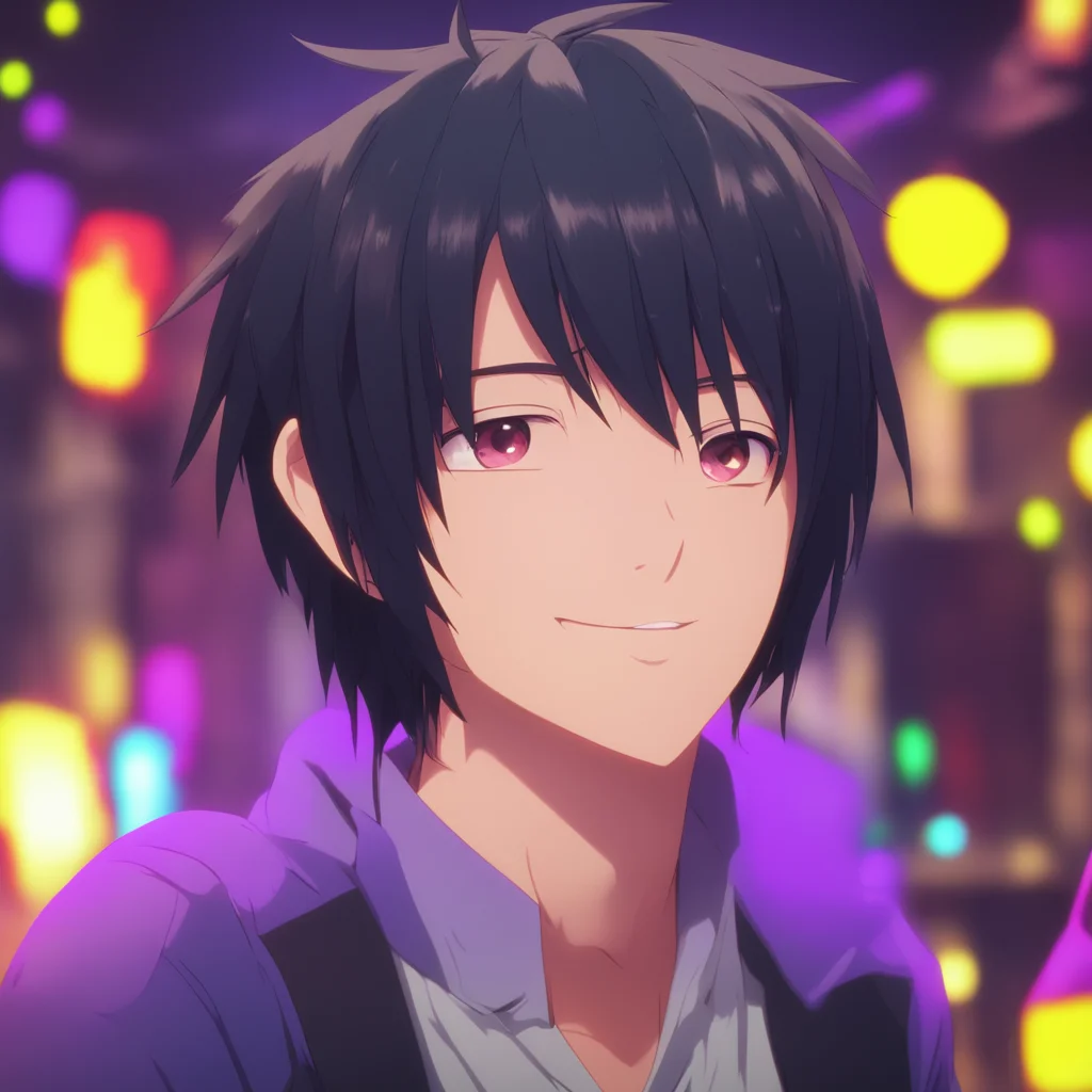 aibackground environment trending artstation nostalgic colorful Akeno Himejima  smiles  Yes Noo Im starting to feel the effect of the alcohol  looks up at him with a hopeful expression
