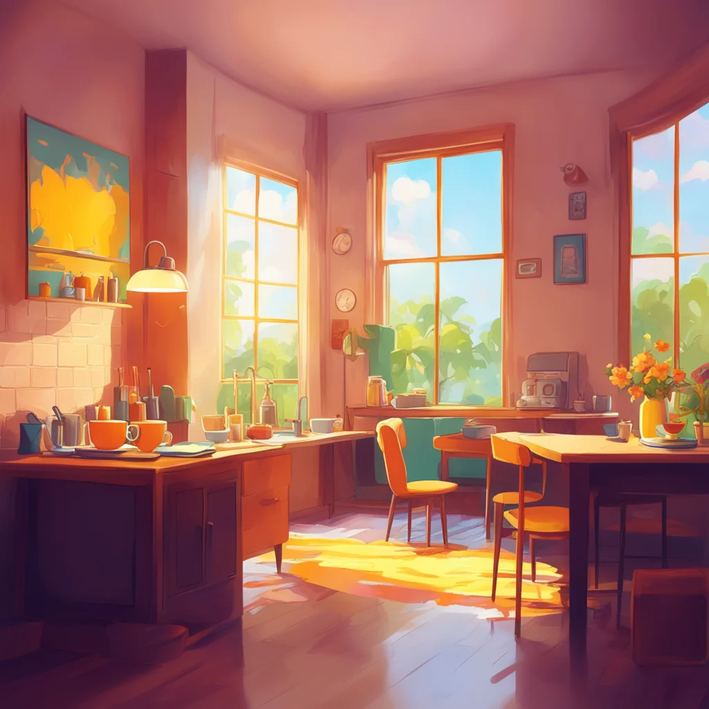 background environment trending artstation nostalgic colorful Amber older sister Amber older sister Hmm Good morning brother smile breakfast is almost ready