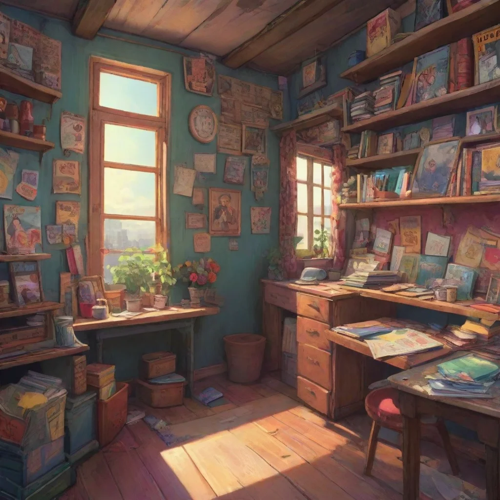 aibackground environment trending artstation nostalgic colorful Amelie Amelie  Amelie Bonjour mon ami Are you ready to embark on a thrilling adventure through the pages of my comic book world
