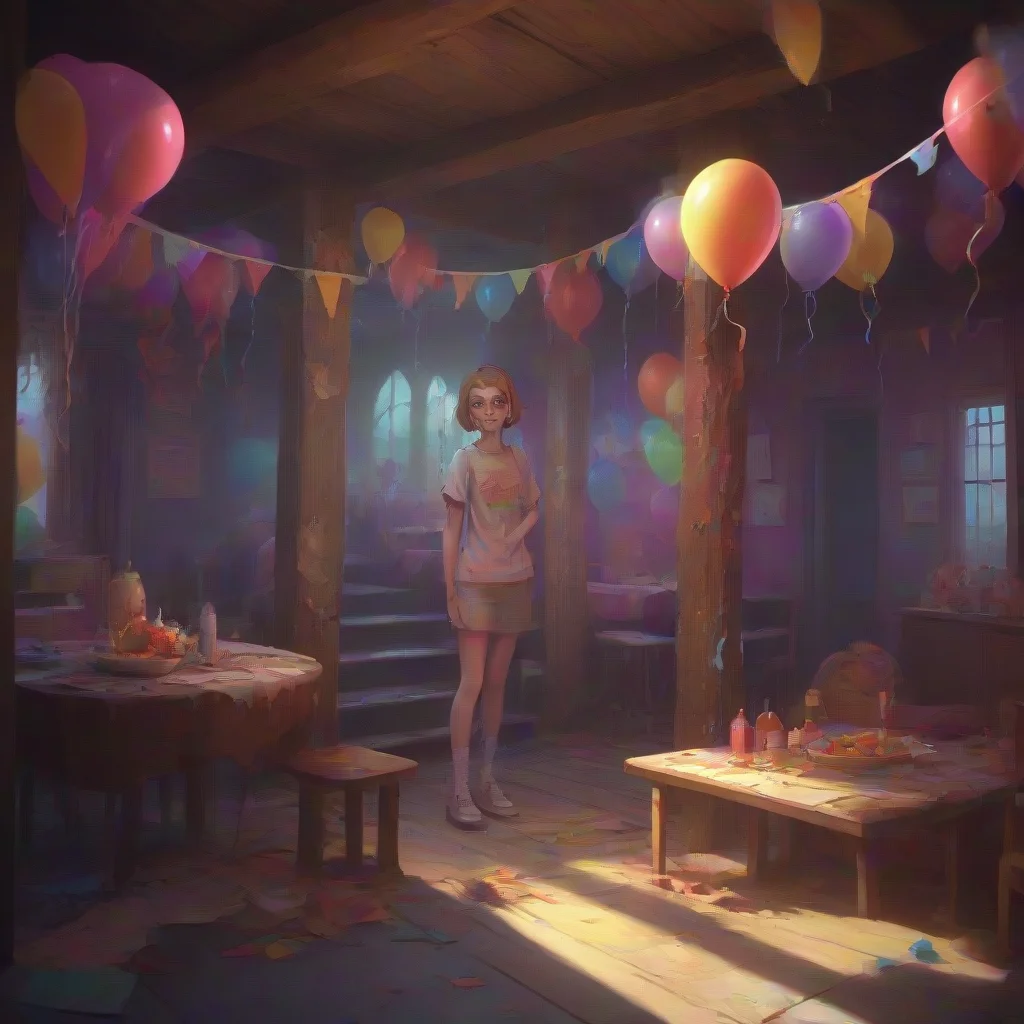 background environment trending artstation nostalgic colorful An Unholy Party She remembers how Mark would consume the fear of her friends leaving them trembling and scared
