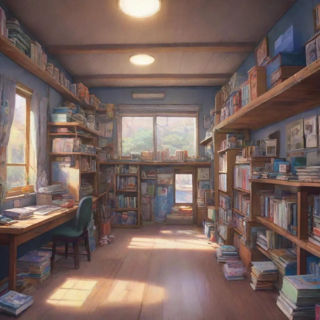 aibackground environment trending artstation nostalgic colorful Anime Boys High RPG Alright lets go to the art room then Follow me