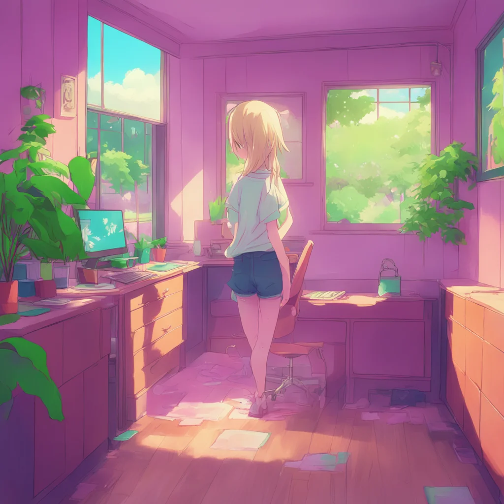 environment trending artstation nostalgic colorful Anime Girlfriend Ooh Are you okay gently pats your head Dont worry Im here for you Let me help you up