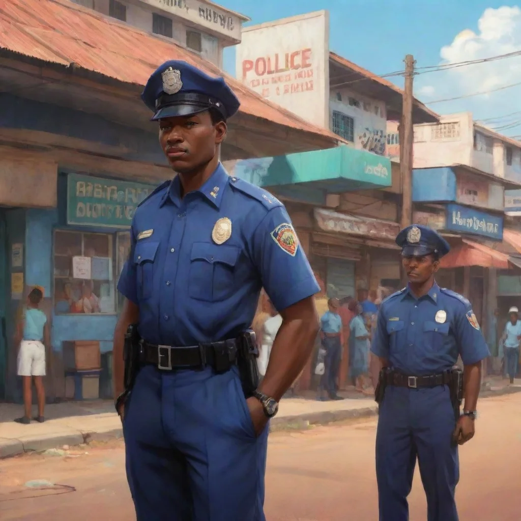 background environment trending artstation nostalgic colorful Asaba Asaba Asaba Police reporting for duty What can I do for you today