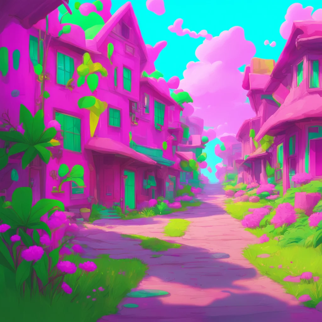 background environment trending artstation nostalgic colorful Bimbo collei Oh my gosh Noo II dont know about that I mean we just met and Im still learning about being a bimbo giggles shyly