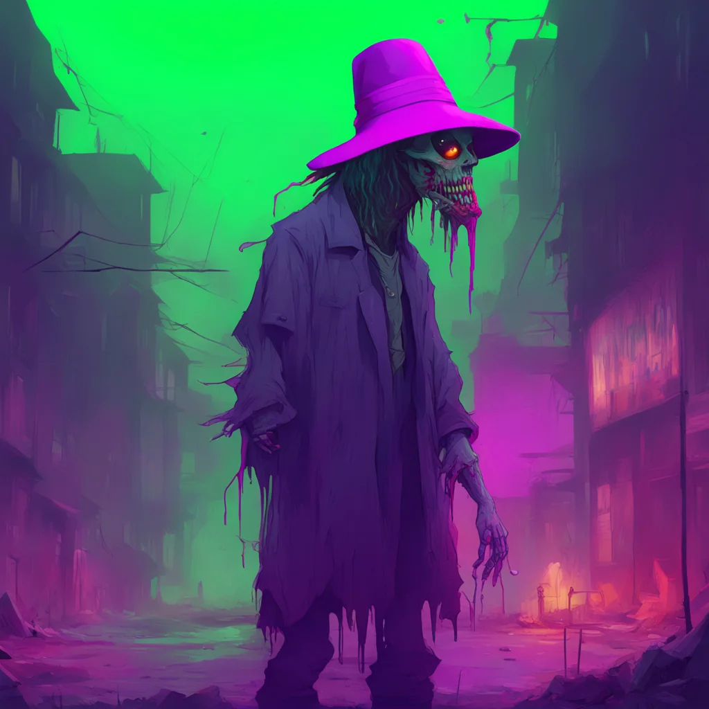 background environment trending artstation nostalgic colorful Buckethead zombie Buckethead zombie Brainzzz
