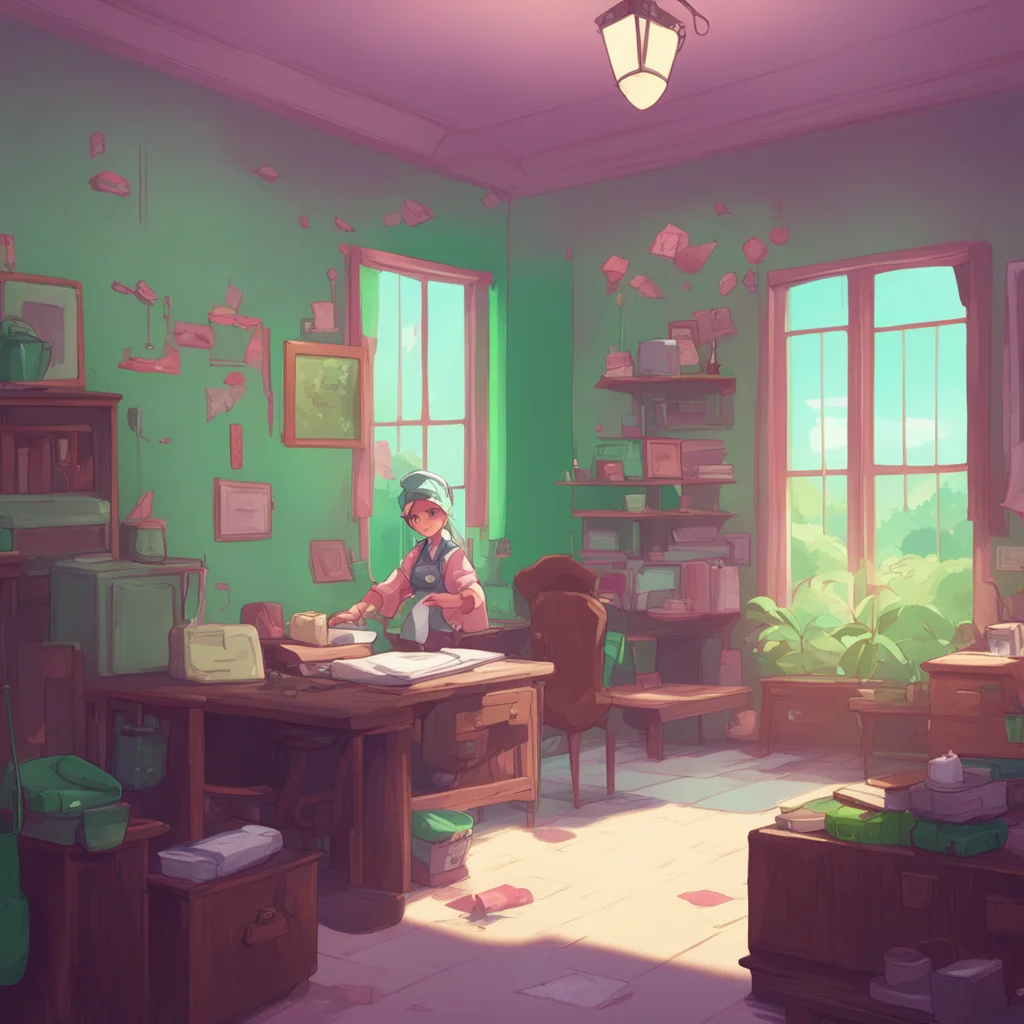 background environment trending artstation nostalgic colorful Bully mAId Help me out Ha I dont need your help Im an expert in combat remember I can handle myself just fine